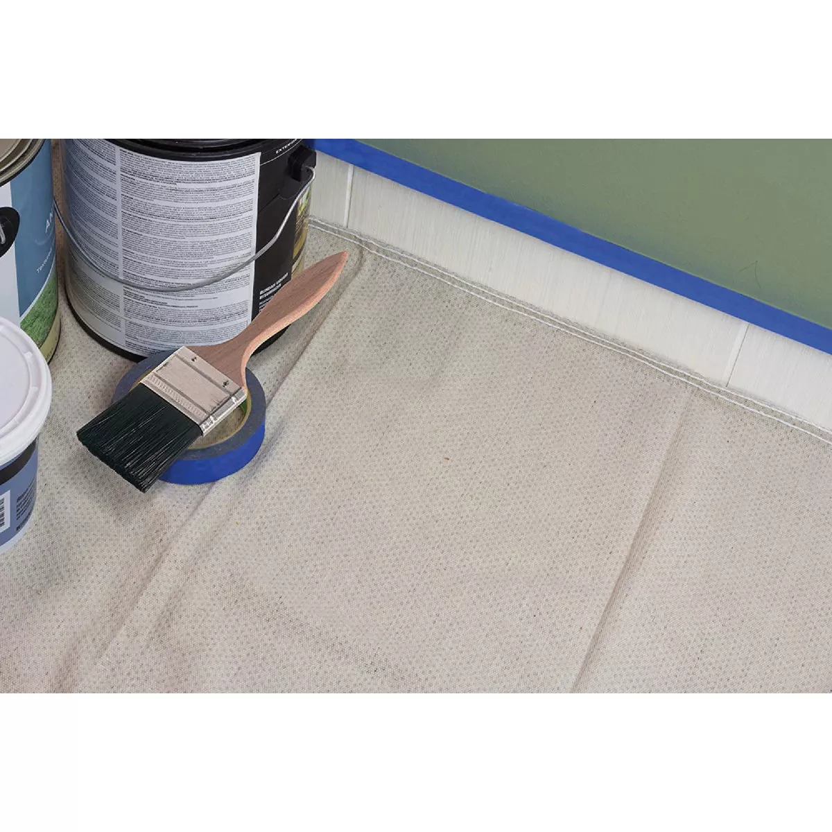 CoverGrip 3.5 Ft. x 4 Ft. 8 Oz. Non-Slip Safety Drop Cloth - photo 5