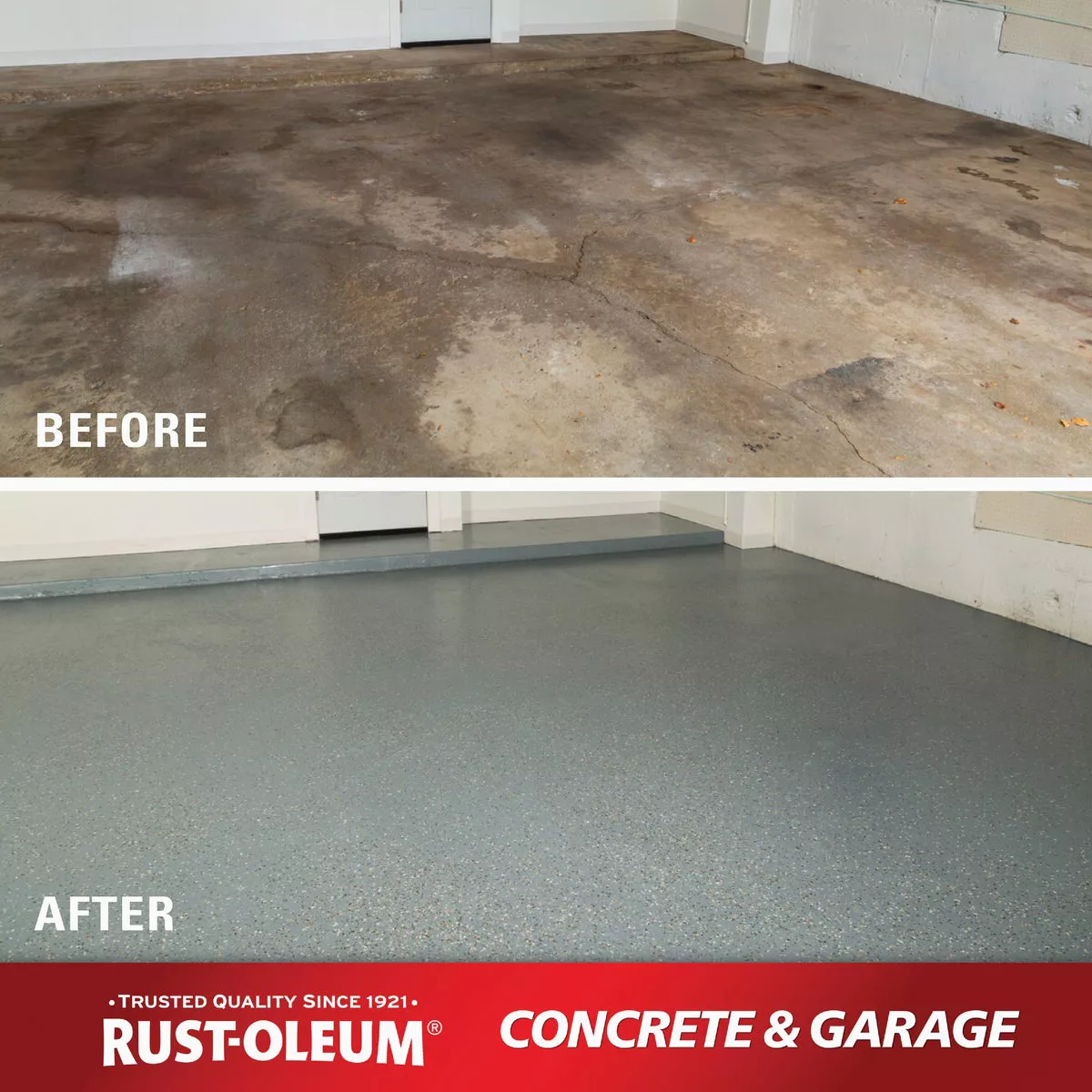 Rust-Oleum 1 Gal. Concrete and Garage Satin Textured Clear Finish Floor Topcoat - photo 5
