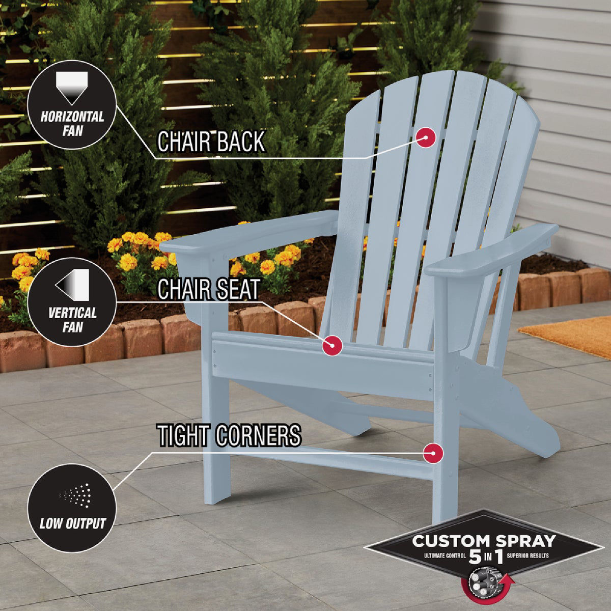 RustOleum Stops Rust 12 Oz. Custom Spray 5 in 1 Satin Spray Paint