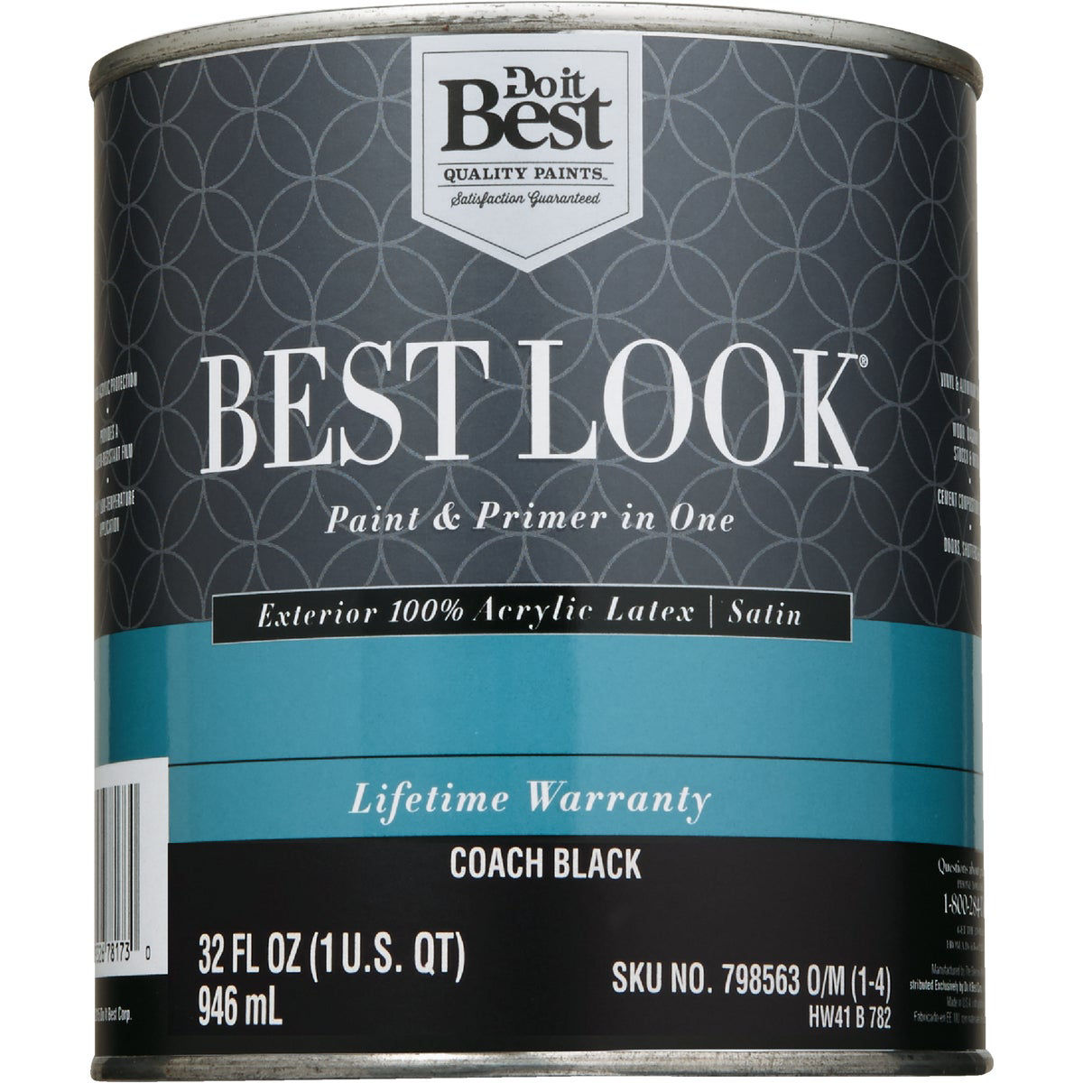 Best Look 100% Acrylic Latex Premium Paint & Primer In One Satin