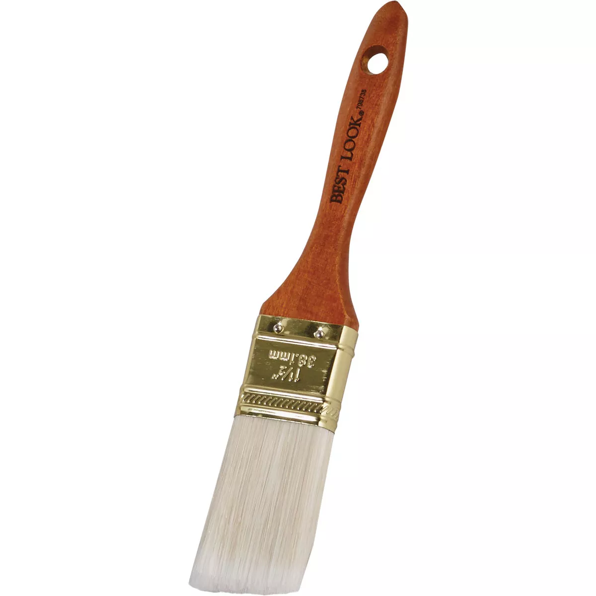 Best Look General Purpose 1.5 In. Flat Polyester Paint Brush - photo 3