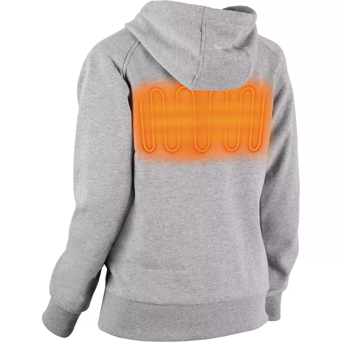 Milwaukee M12 Women's Gray Cordless Heated Hoodie Kit, L - photo 3