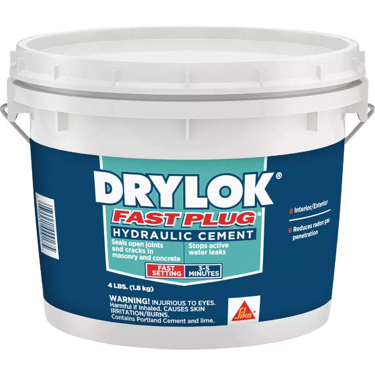 Drylok Fast Plug 4 Lb. Pail Hydraulic Cement | Do it Best