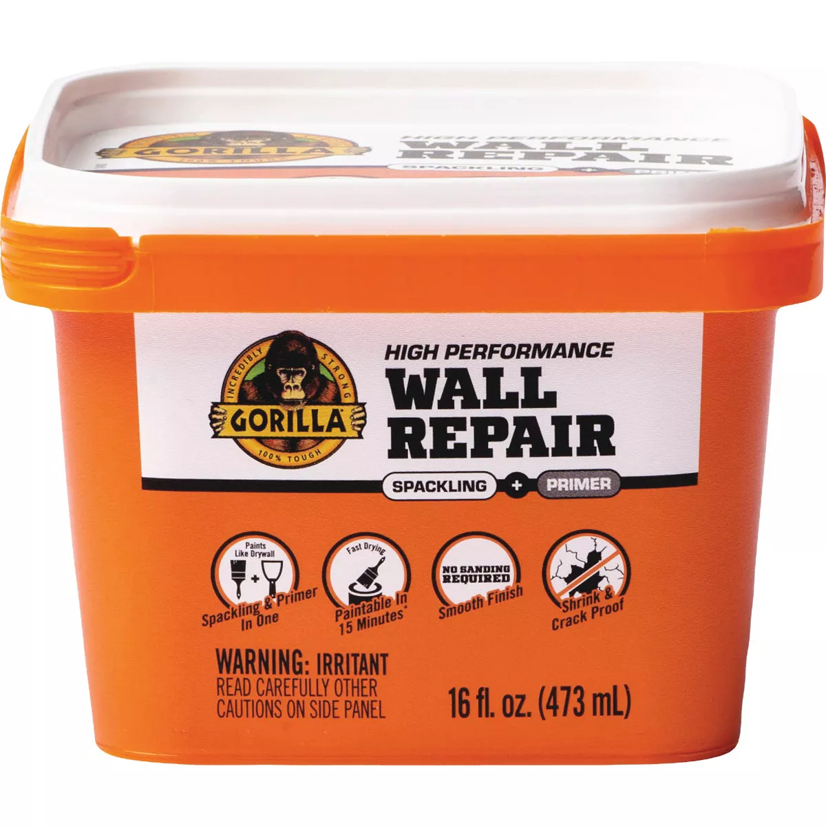 Gorilla 16 Oz. Wall Repair Spackling & Primer - photo 2