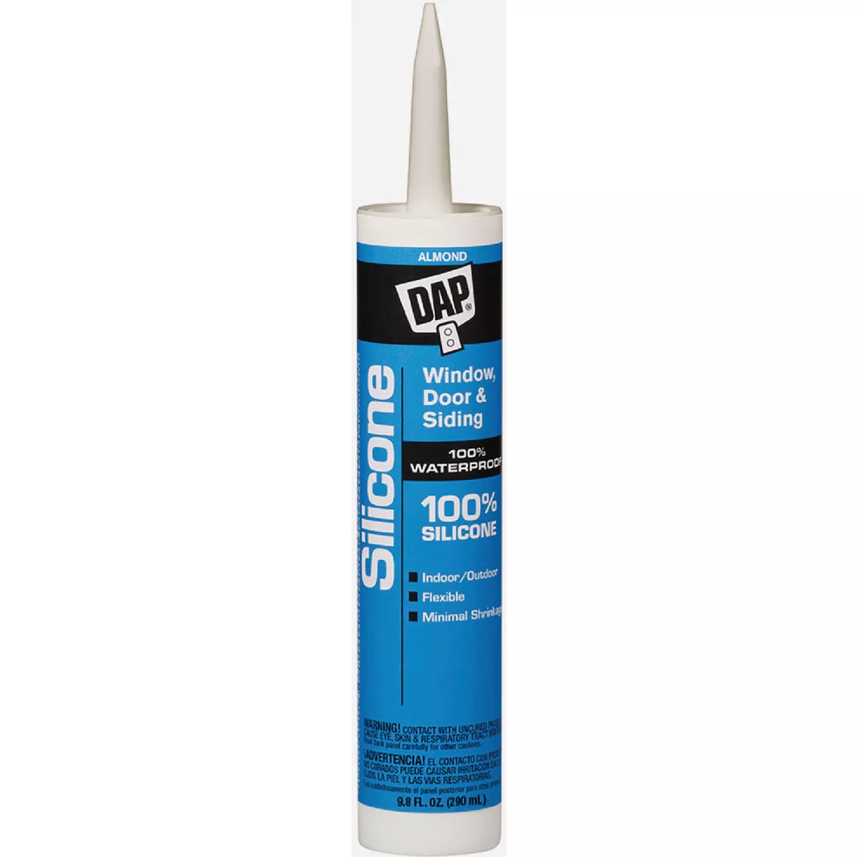 DAP 9.8 Oz. Window, Door & Siding Silicone Sealant, Almond