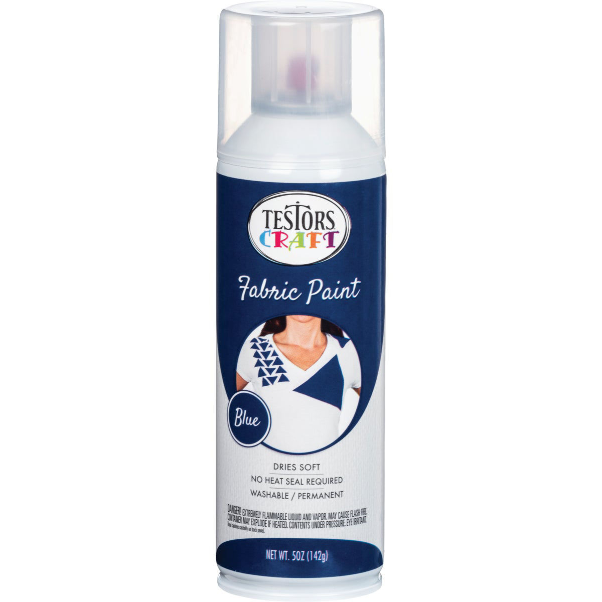 Testors Craft 5 Oz. Matte Blue Fabric Spray Paint Do it Best