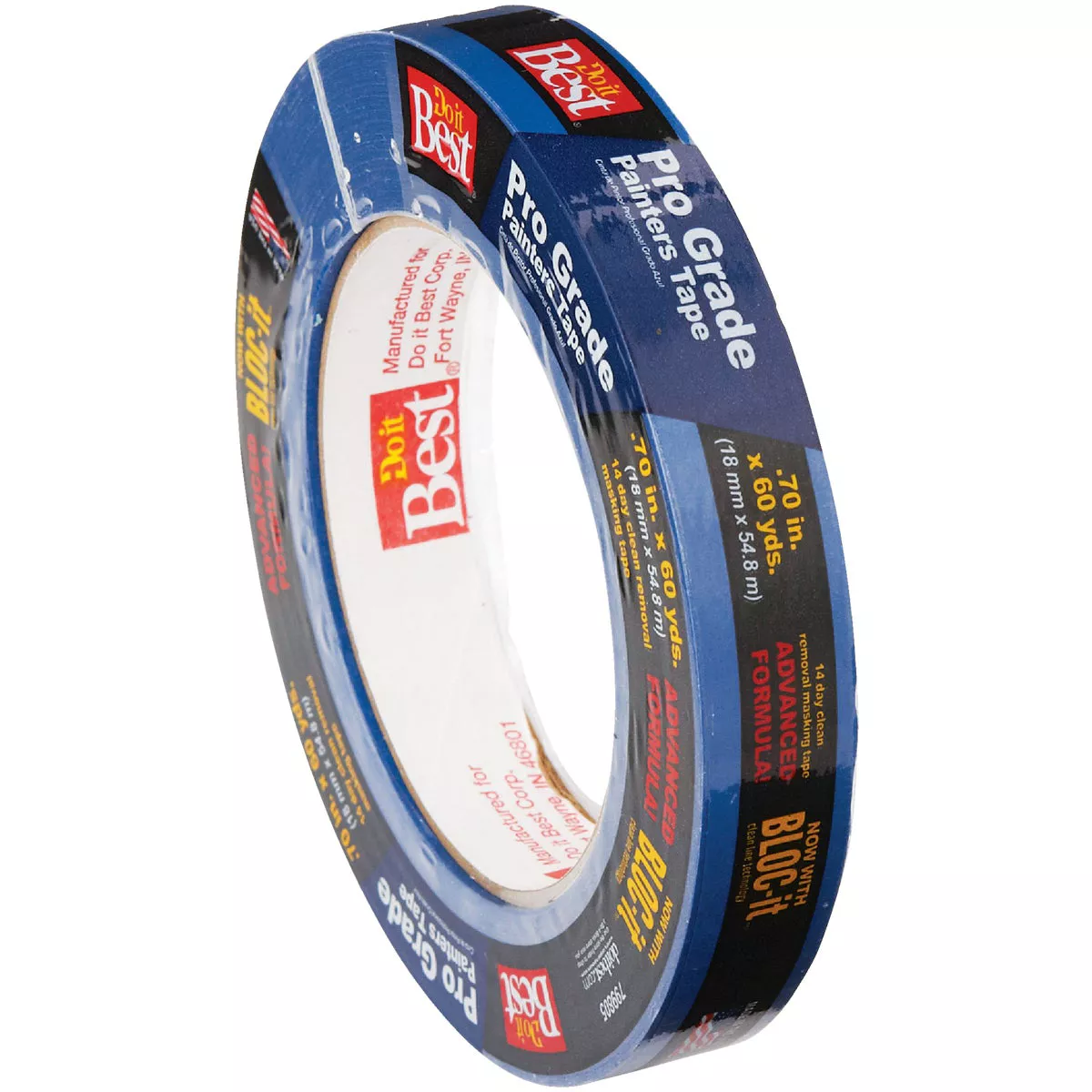 Do it Best Pro Grade 0.70 In. x 60 Yd. Blue Painter's Masking Tape - photo 4