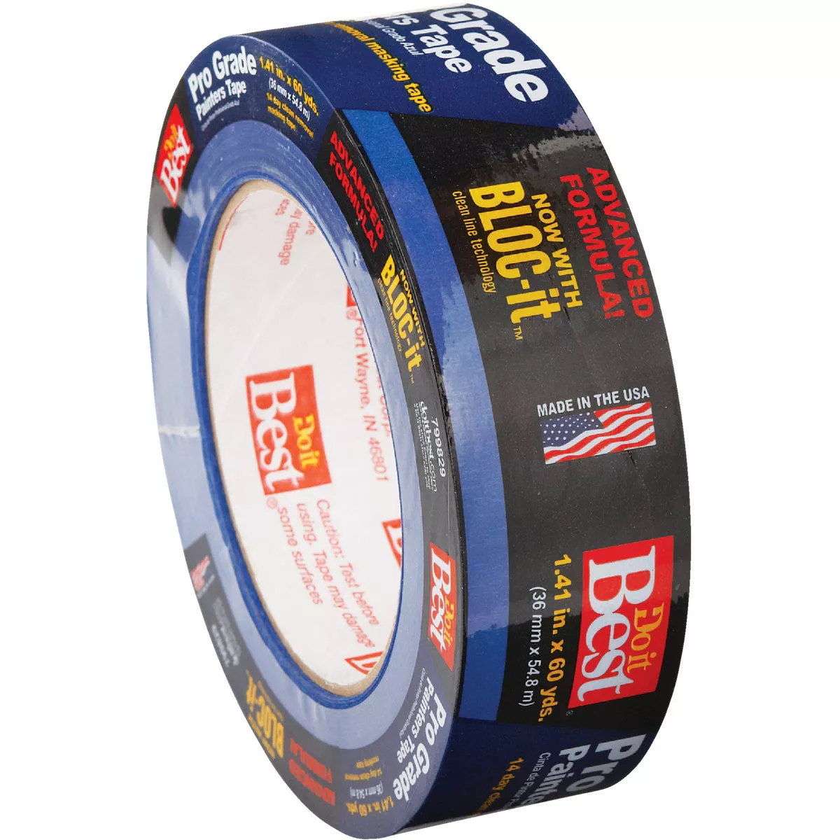 Do it Best Pro Grade 1.41 In. x 60 Yd. Blue Painter's Masking Tape - photo 5