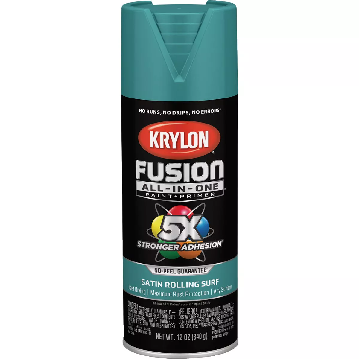 Krylon Fusion All-In-One 12 Oz. Satin Spray Paint, Rolling Surf