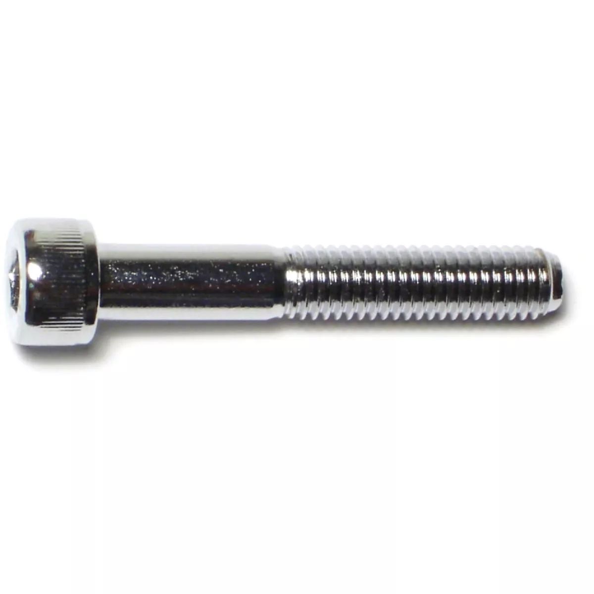 Midwest Fastener 8mm-1.25 x 50mm Chrome Plated Class 12.9 Steel Coarse Thread Knurled Head Hex Socket Cap Screws
