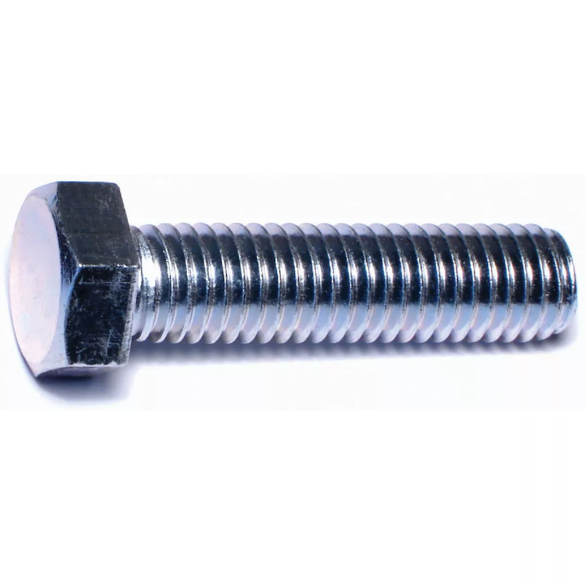 Midwest Fastener 1/2 In.-13 x 2 In. Zinc Plated Steel Coarse Full Thread Hex Head Tap Bolts (25 Ct.)