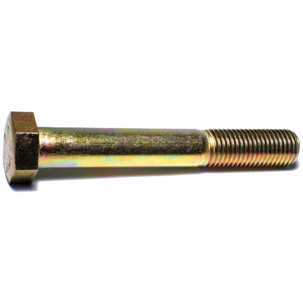 Midwest Fastener 1 In.-8 x 7 In. Zinc Plated Grade 8 Steel Coarse Thread Hex Cap Screw