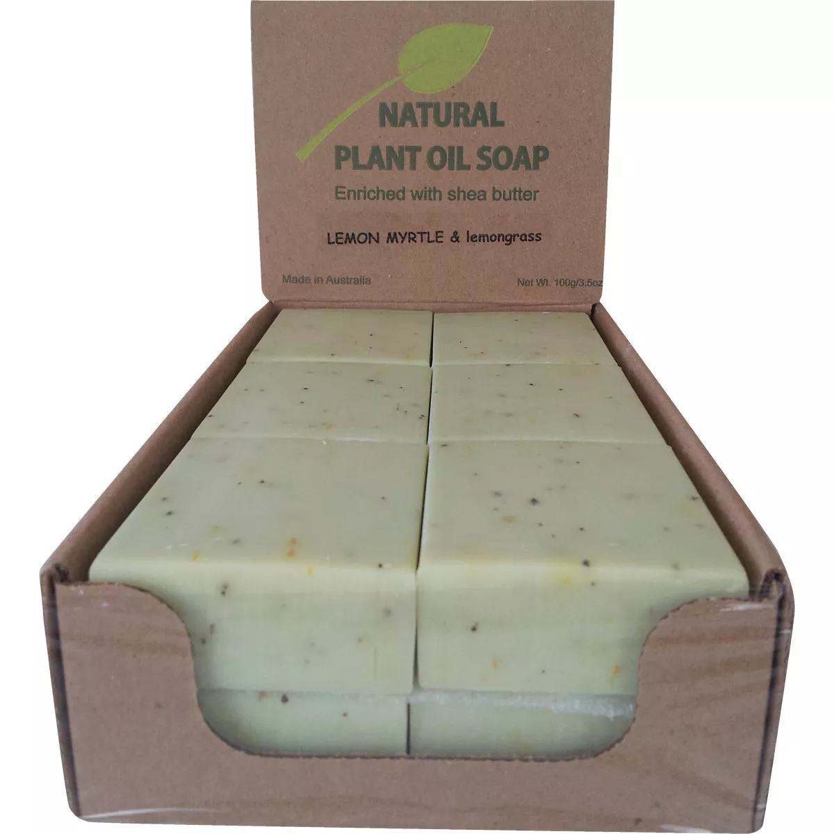 Bela Natural Soap Bars Lemon Myrtle with Lemongrass 3.5 Oz. Bar Soap
