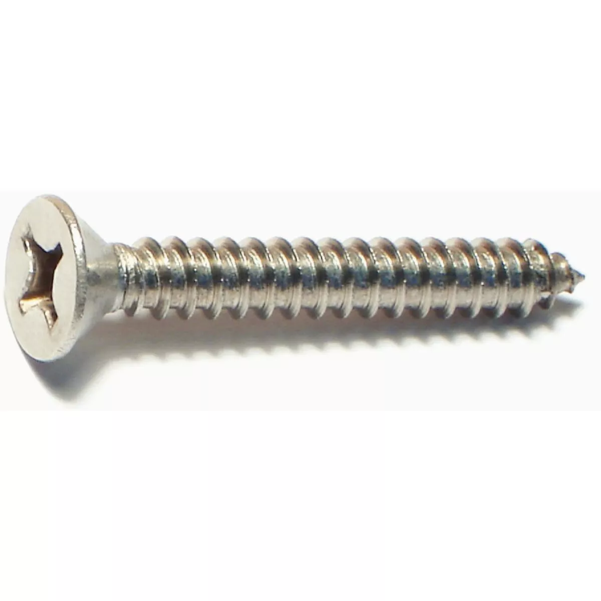 Midwest Fastener #12 x 1-1/2 In. 18-8 Stainless Steel Phillips Flat Head Sheet Metal Screws (5 Ct.)-