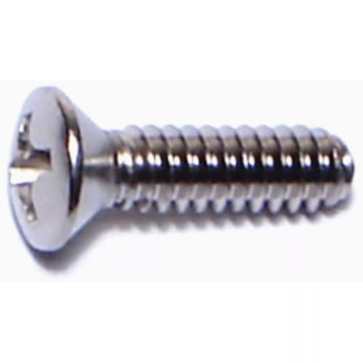 Midwest Fastener #6-32 x 1/2 In. 18-8 Stainless Steel Coarse Thread Phillips Oval Head Machine Screws