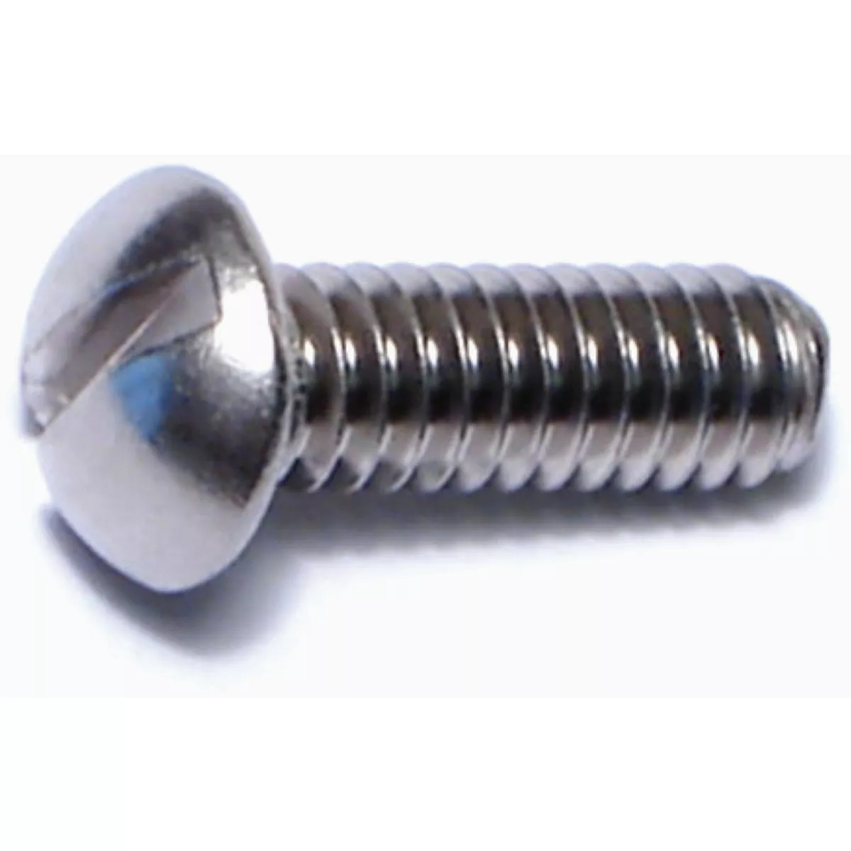 Midwest Fastener 1/4 In.-20 x 3/4 In. 18-8 Stainless Steel Coarse Thread Slotted Round Head Machine Screws (100 Ct.)
