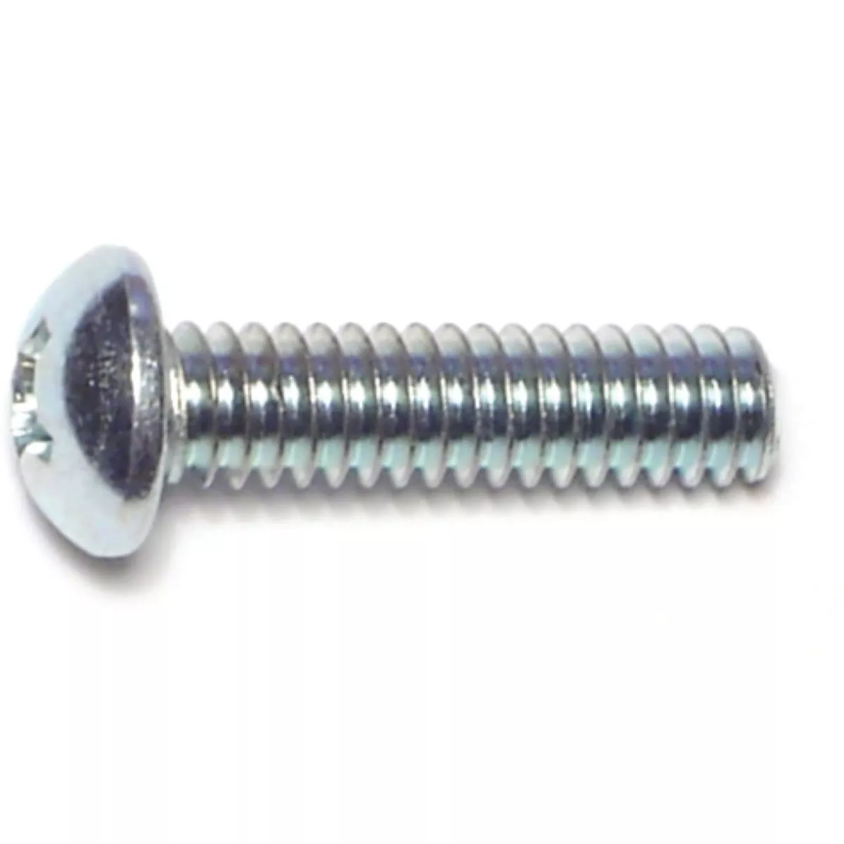 Midwest Fastener 1/4 In.-20 x 1 In. Zinc Plated Steel Coarse Thread Phillips Round Head Machine Screws