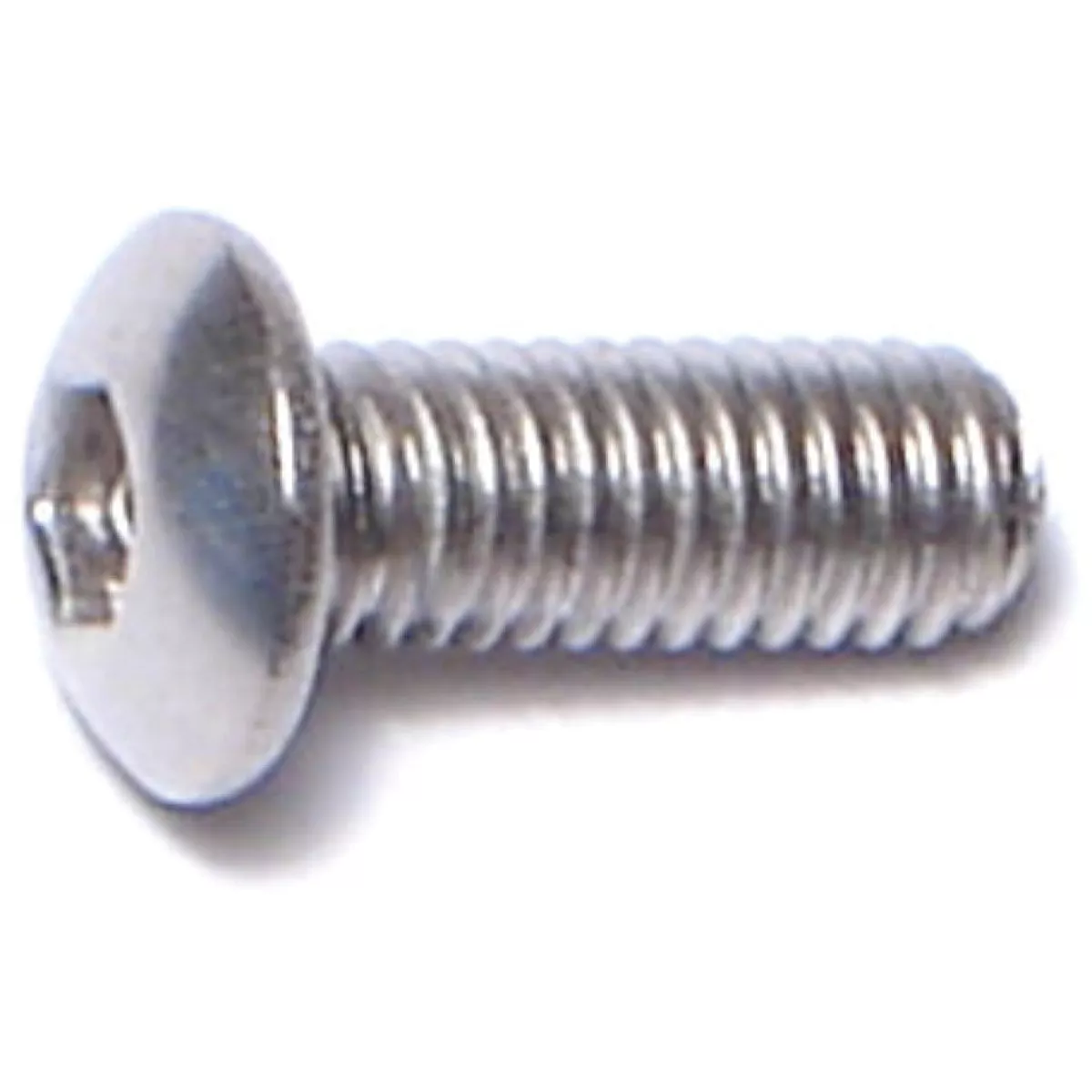 Midwest Fastener 3mm-0.5 x 8mm A2 Stainless Steel Coarse Thread Button Head Hex Socket Cap Screws (10 Ct.)