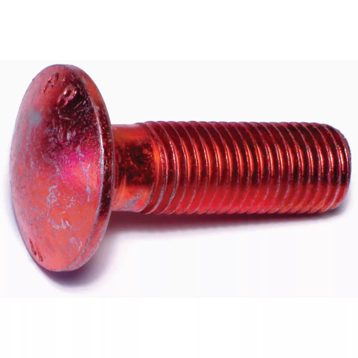 Midwest Fastener 16mm-2.0 x 50mm Zinc Plated Class 8.8 Steel Coarse Thread Carriage Bolt (22 Ct.)-