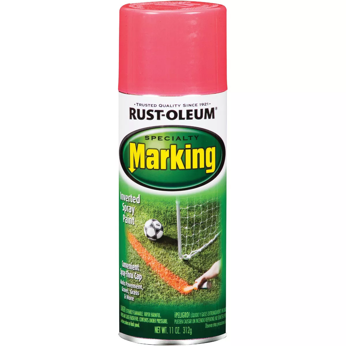 Rust-Oleum Fluorescent Pink 11 Oz. Inverted Specialty Marking Spray Paint