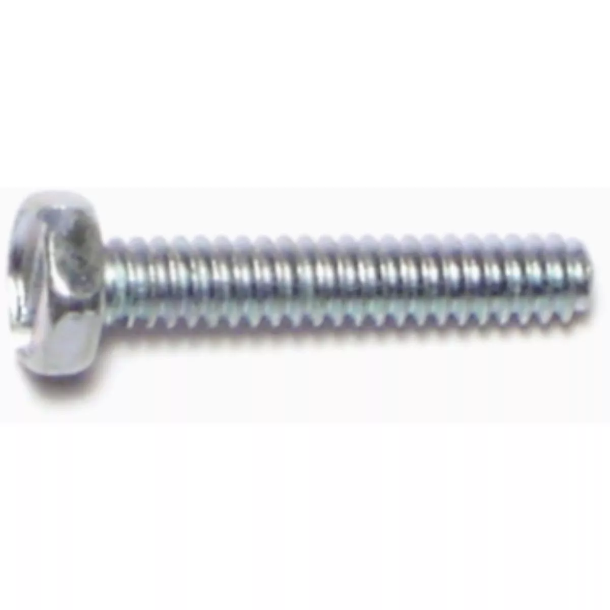 Midwest Fastener #6-32 x 3/4 In. Zinc Plated Steel Coarse Thread Slotted Indented Hex Head Machine Screws