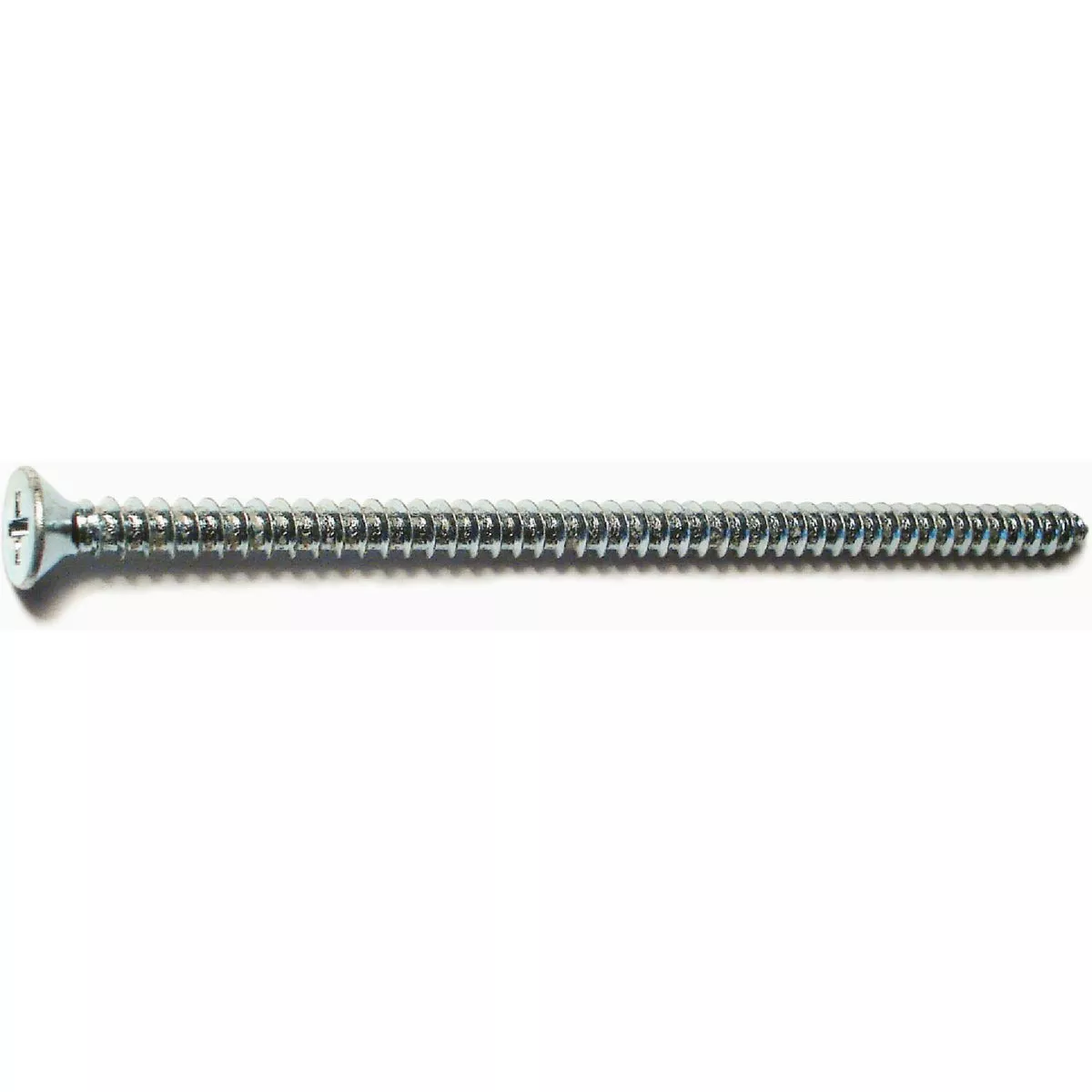 Midwest Fastener #8 x 3-1/2 In. Zinc Plated Steel Phillips Flat Head Sheet Metal Screws (100 Ct.)