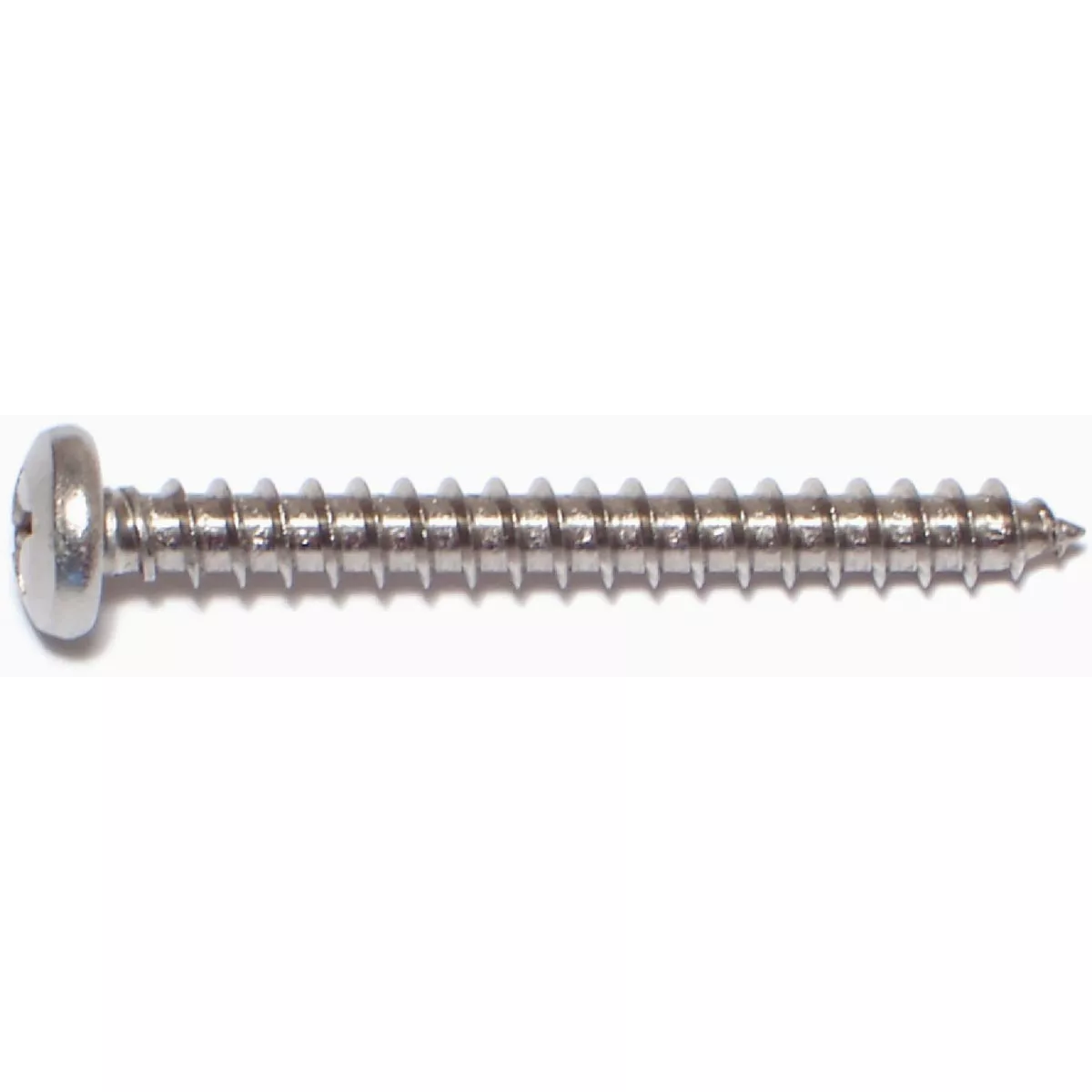 Midwest Fastener #12 x 2 In. 18-8 Stainless Steel Phillips Pan Head Sheet Metal Screws