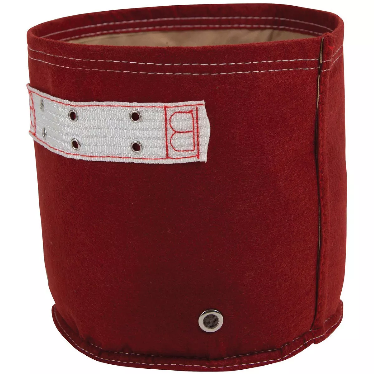 Bloem BloemBagz Recycled Polyethylene 2 Gal. 9 In. Classic Planter Bag, Union Red