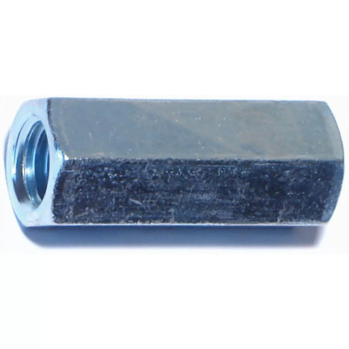 Midwest Fastener 1/2 In.-13 x 11/16 In. x 1-3/4 In. Zinc Plated Steel Coarse Thread Rod Coupling Nuts