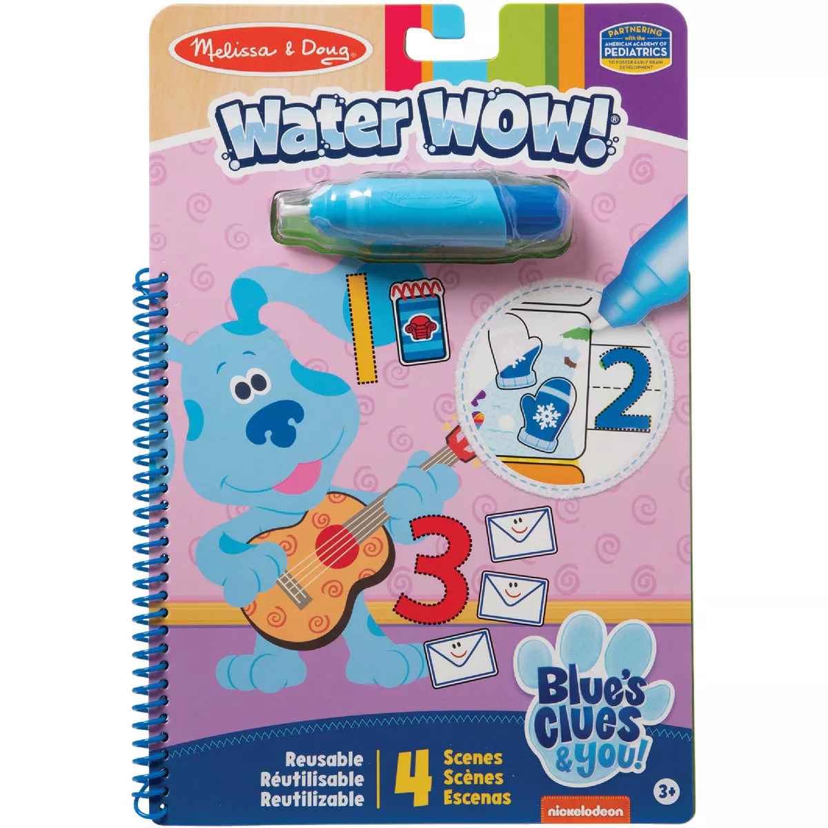 Melissa & Doug Blues Clues & You Water Wow! - Counting