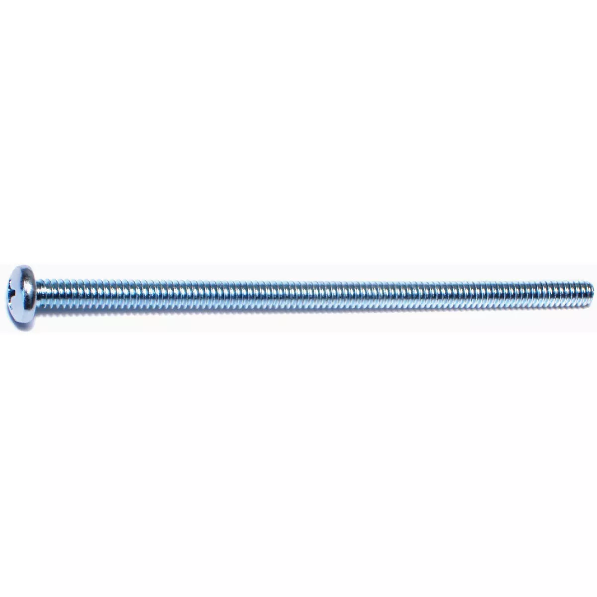 Midwest Fastener #10-24 x 4 In. Zinc Plated Steel Coarse Thread Phillips Pan Head Machine Screws (100 Ct.)