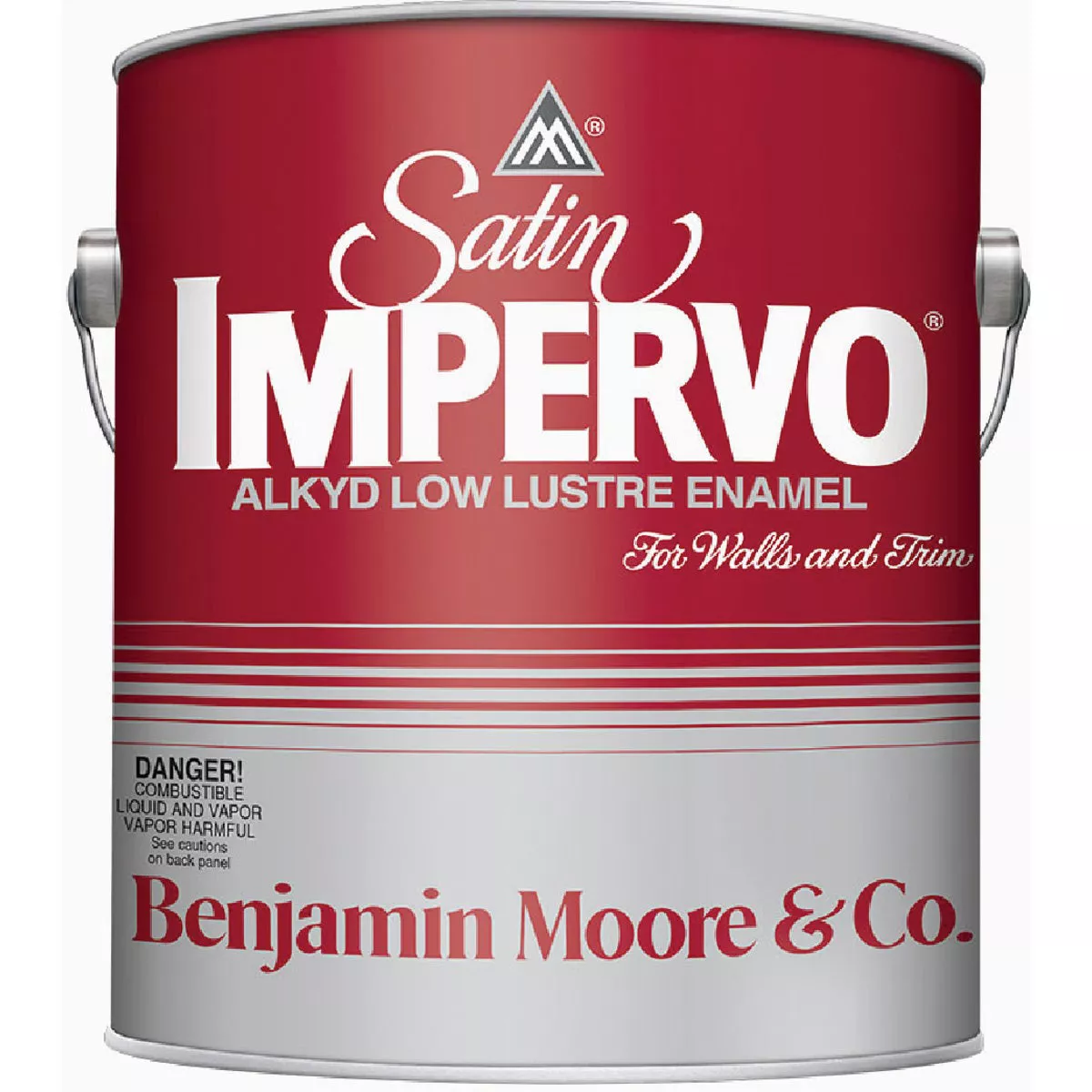 Benjamin Moore Satin Impervo Alkyd Low Lustre Interior Enamel, Pastel Base, 1 Gal.