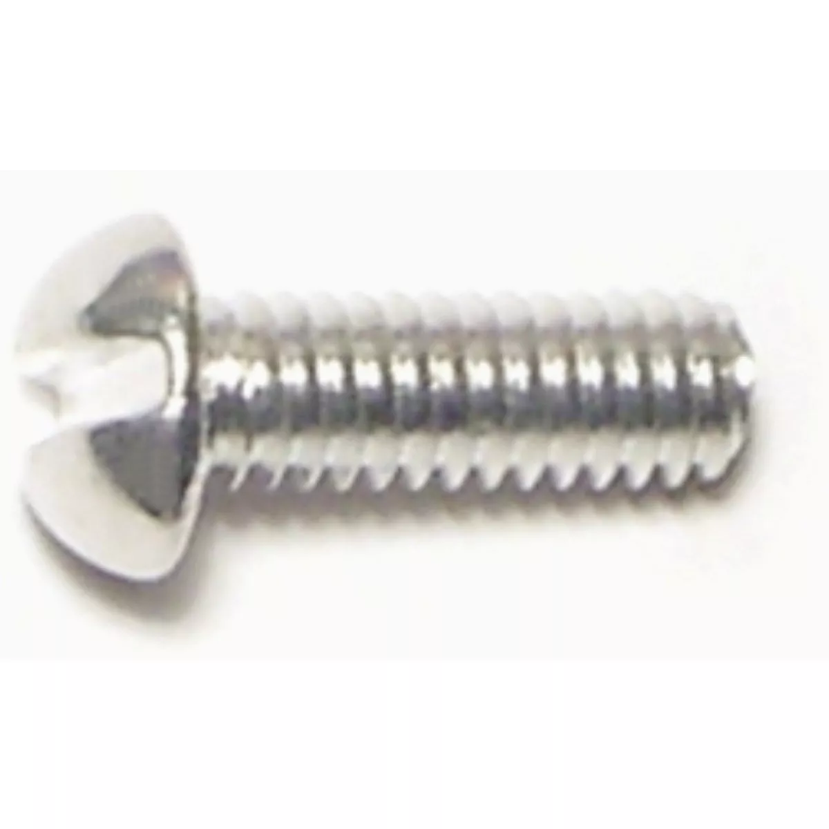 Midwest Fastener #8-32 x 1/2 In. Aluminum Coarse Thread Slotted Round Head Machine Screws (40 Ct.)-