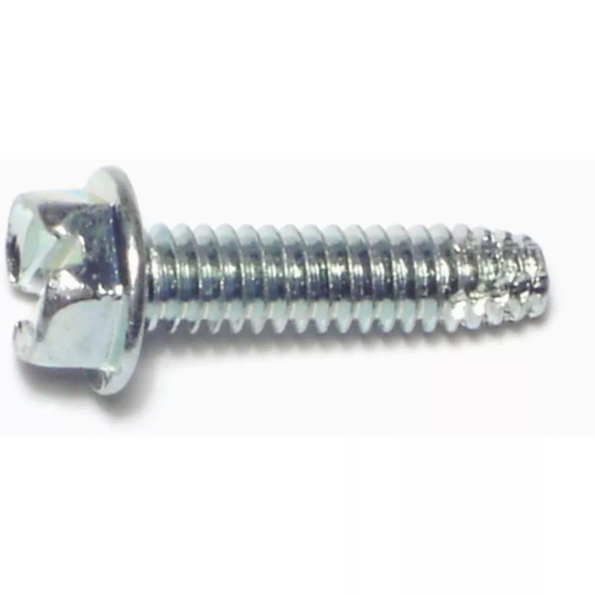 Midwest Fastener 1/4 In.-20 x 1 In. Zinc Plated Steel Coarse Thread Hex Washer Head Type F Sheet Metal Screws (15 Ct.)