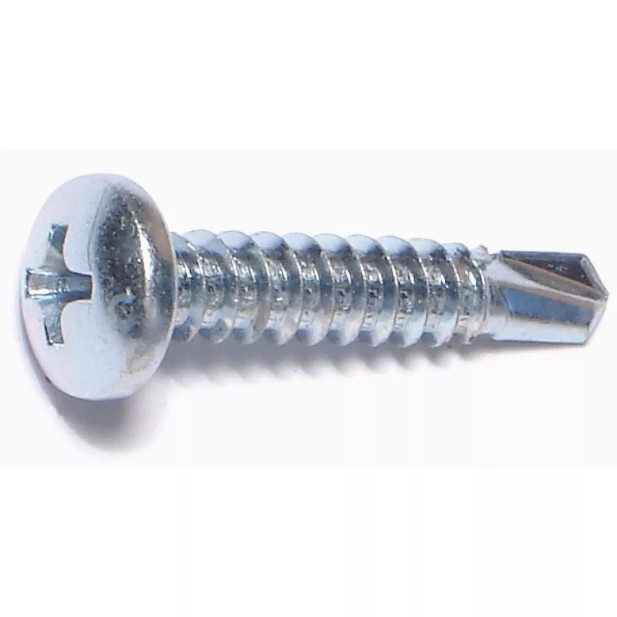 Midwest Fastener #10-16 x 1 In. Zinc Plated Steel Phillips Pan Head Self-Drilling Screws (145 Ct.)