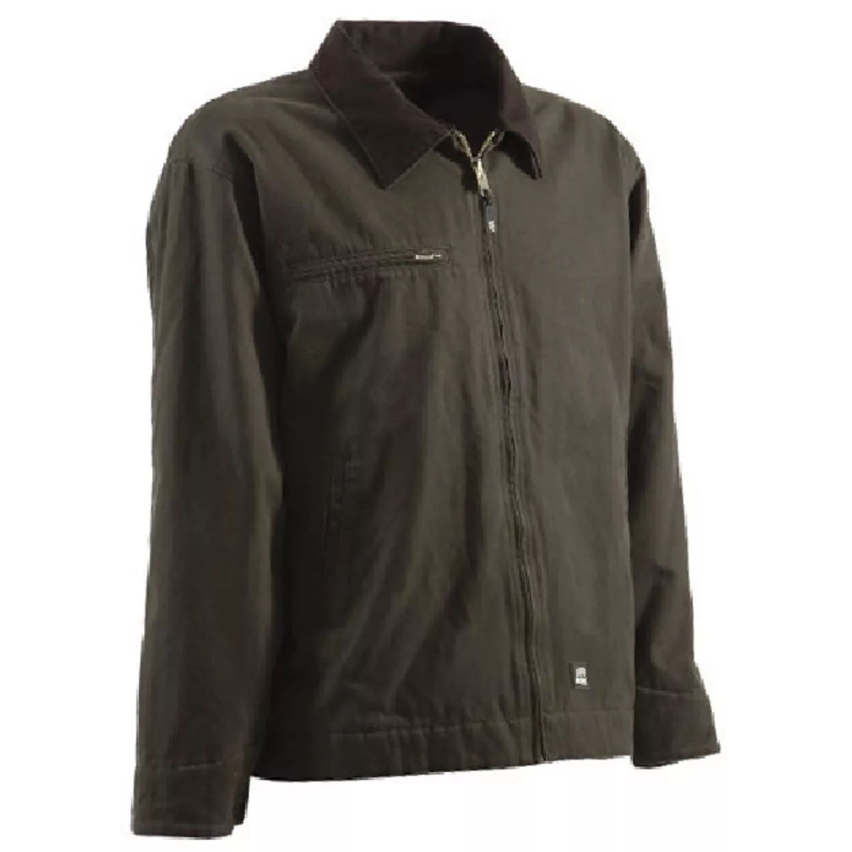 Berne Medium Olive Duck 12 Oz. 100% Cotton Jacket