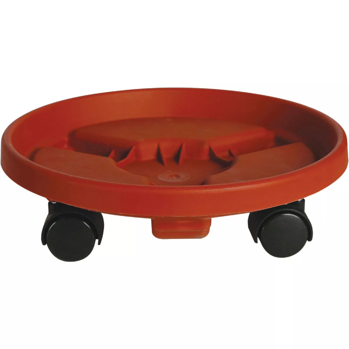 Bloem 12 In. Terra Cotta Round Plant Caddy