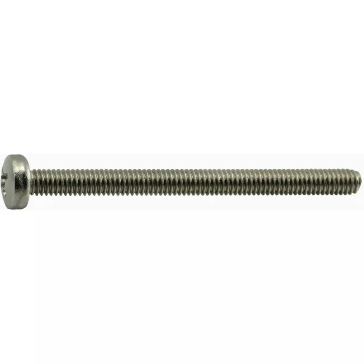 Midwest Fastener 4mm-0.7 x 50mm A2 Stainless Steel Coarse Thread Phillips Pan Head Machine Screws