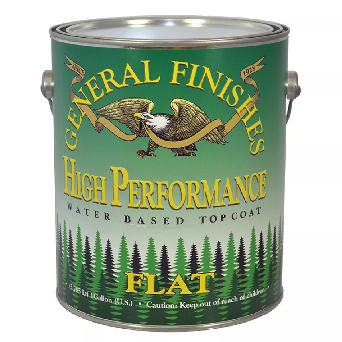 General Finishes High Performance Flat Interior Polyurethane, 1 Gal., 196-590