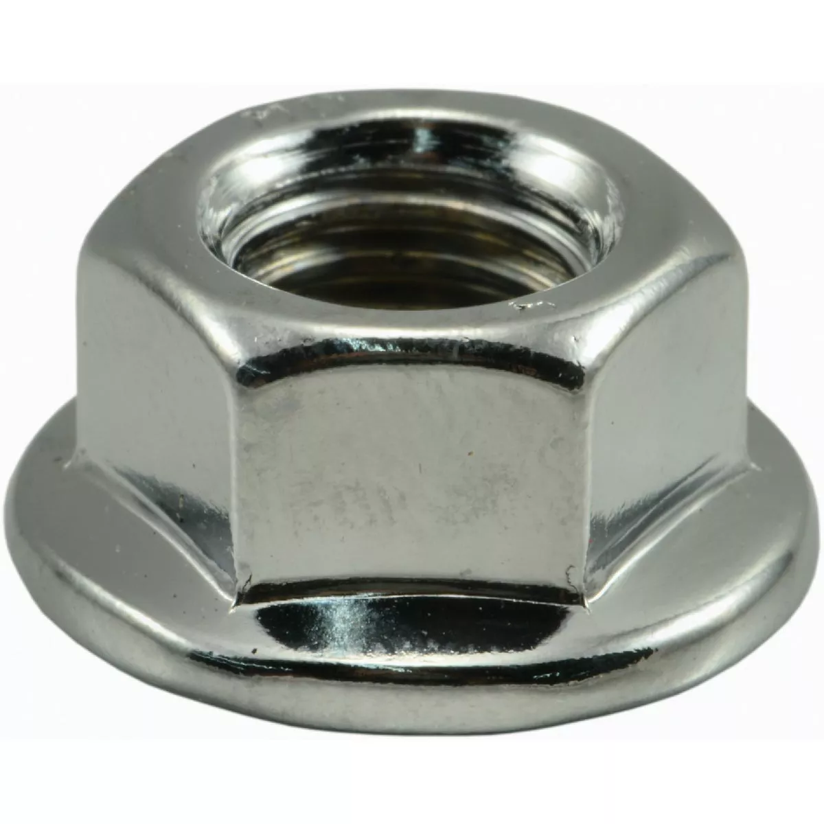 Midwest Fastener 10mm-1.5 Chrome Plated Steel Coarse Thread Flange Nuts