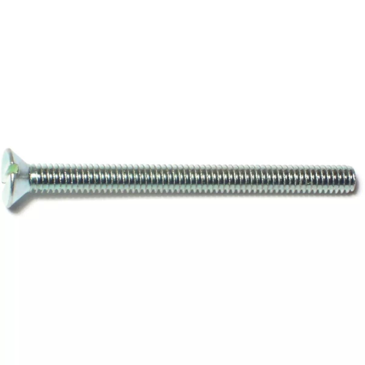 Midwest Fastener #8-32 x 2 In. Zinc Plated Steel Coarse Thread Slotted Flat Head Machine Screws (12 Ct.)-
