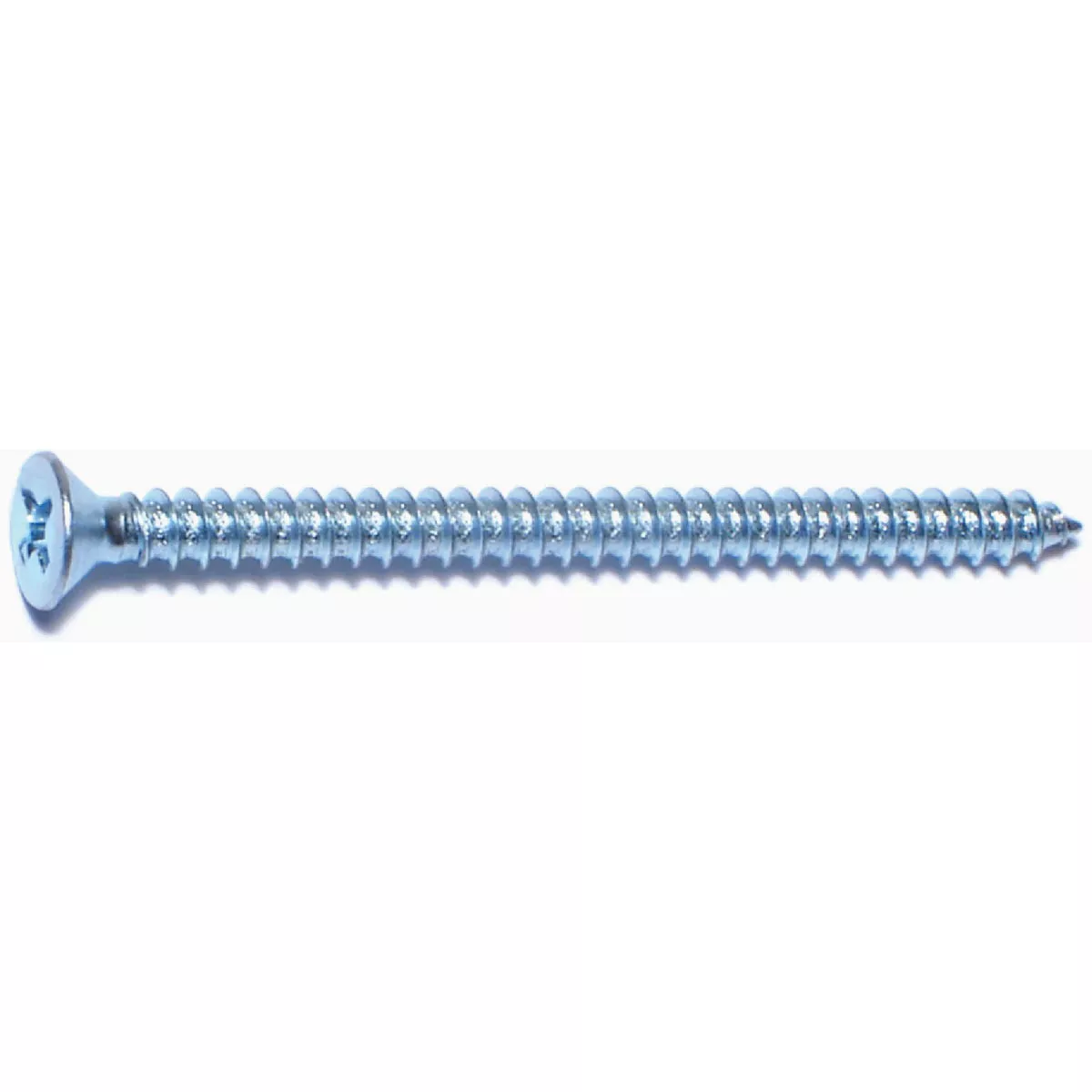 Midwest Fastener #6 x 2 In. Zinc Plated Steel Phillips Flat Head Sheet Metal Screws (1 Ct.)-