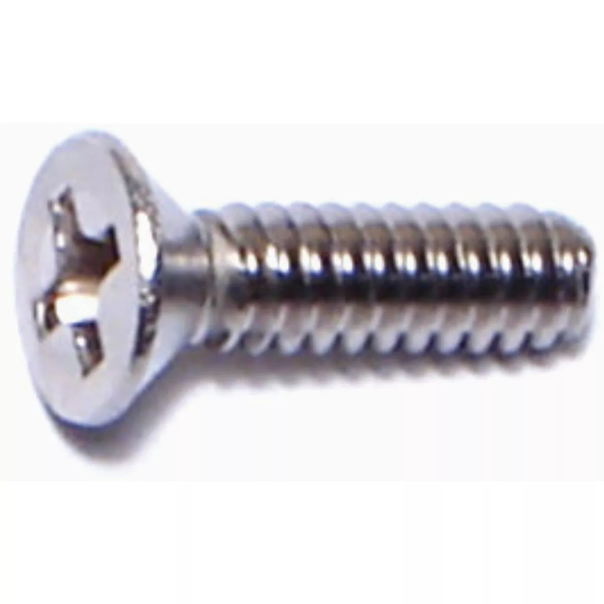 Midwest Fastener #6-32 x 1/2 In. 18-8 Stainless Steel Coarse Thread Phillips Flat Head Machine Screws