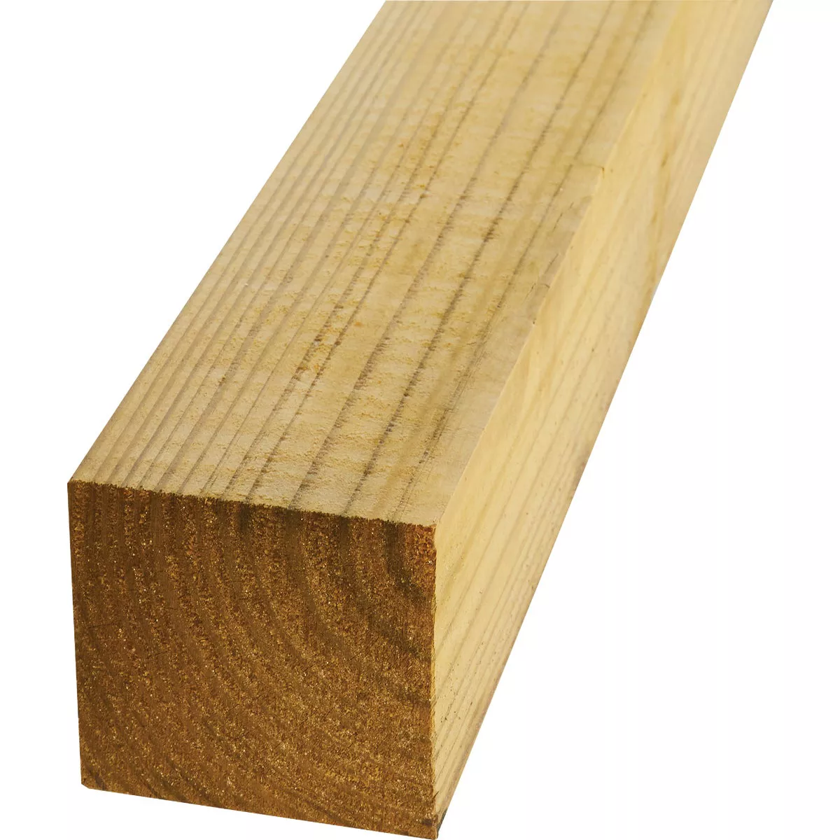 4 In. x 4 In. x 10 Ft. #2 Ground Contact Pressure Treated Lumber