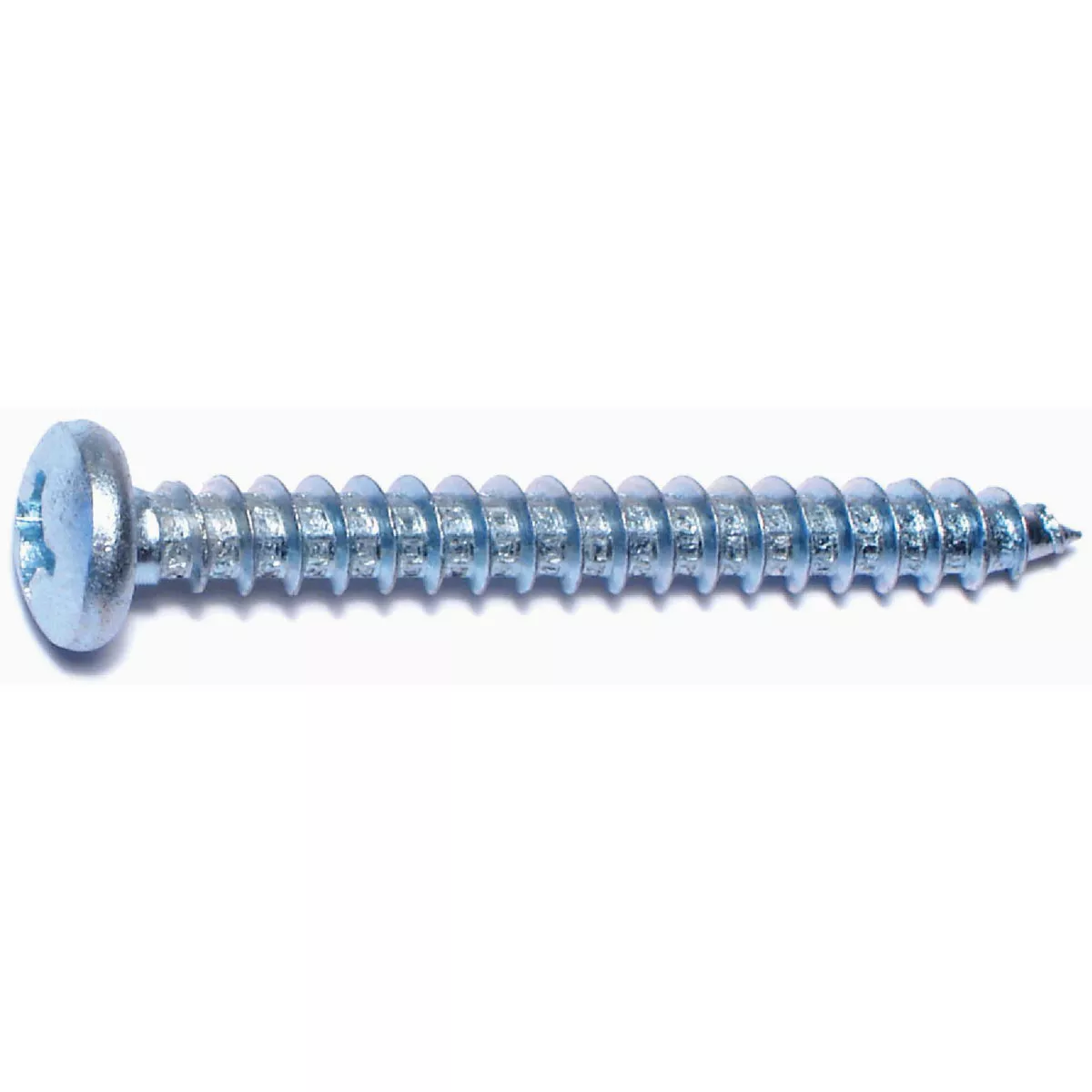 Midwest Fastener #12 x 2 In. Zinc Plated Steel Phillips Pan Head Sheet Metal Screws (1 Ct.)