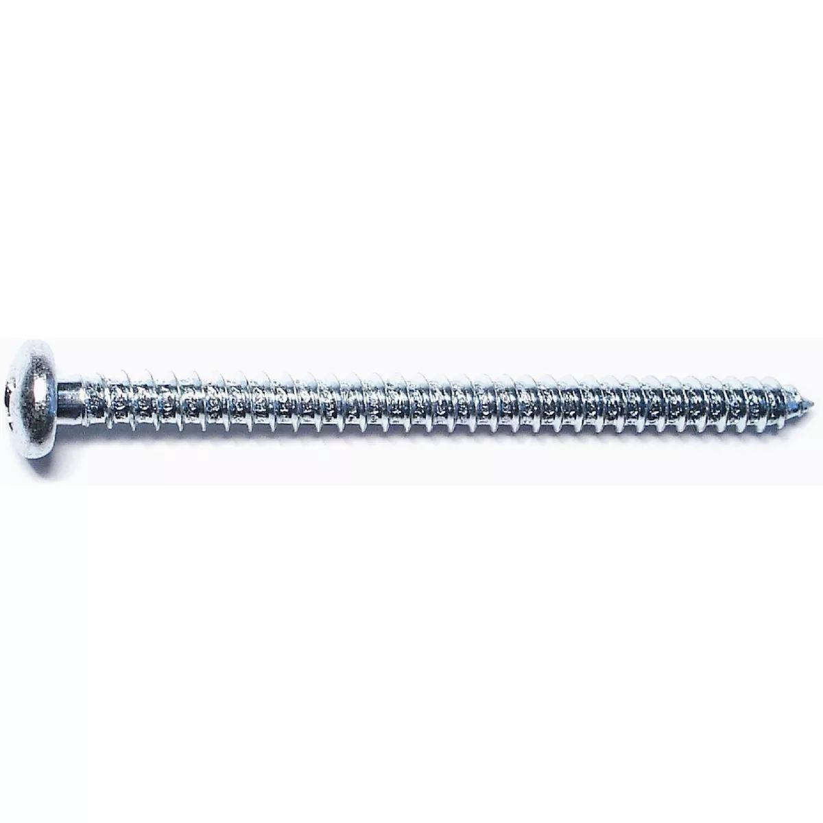 Midwest Fastener #14 x 3-1/2 In. Zinc Plated Steel Phillips Pan Head Sheet Metal Screws (100 Ct.)-