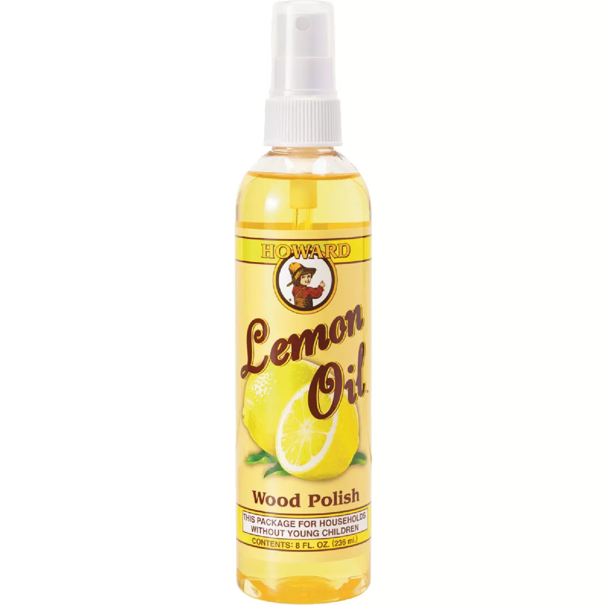 Howard 8 Oz. Lemon Oil Pump Spray