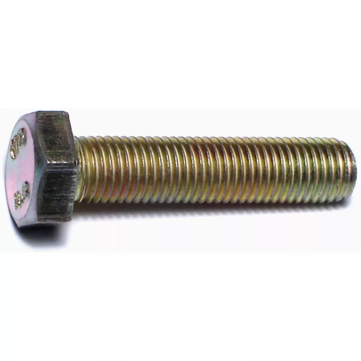 Midwest Fastener 8mm-1.0 x 35mm Zinc Plated Class 8.8 Steel Fine Thread Hex Cap Screws (50 Ct.)-