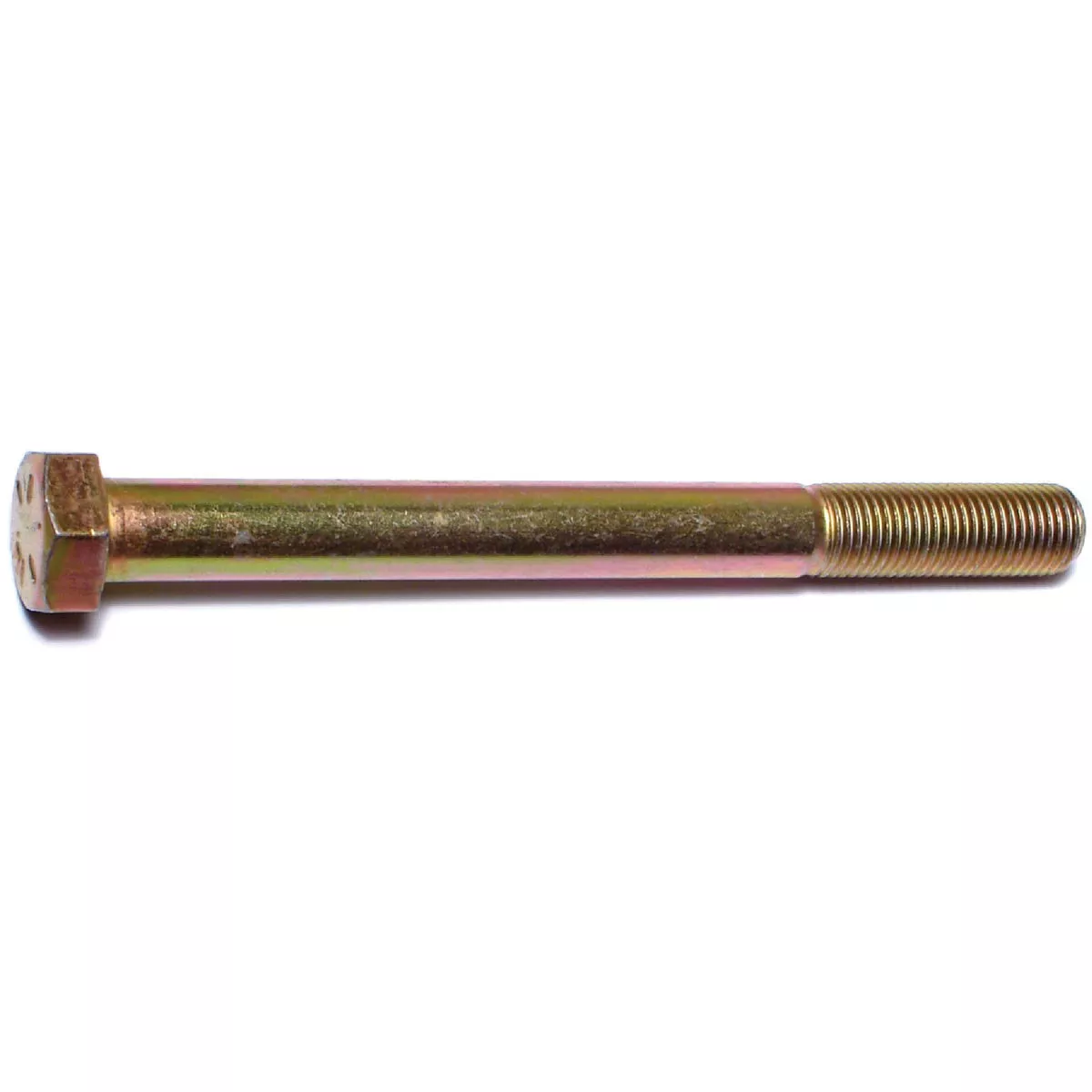 Midwest Fastener 3/8 In.-24 x 4 In. Zinc Plated Grade 8 Steel Fine Thread Hex Cap Screw (25 Ct.)
