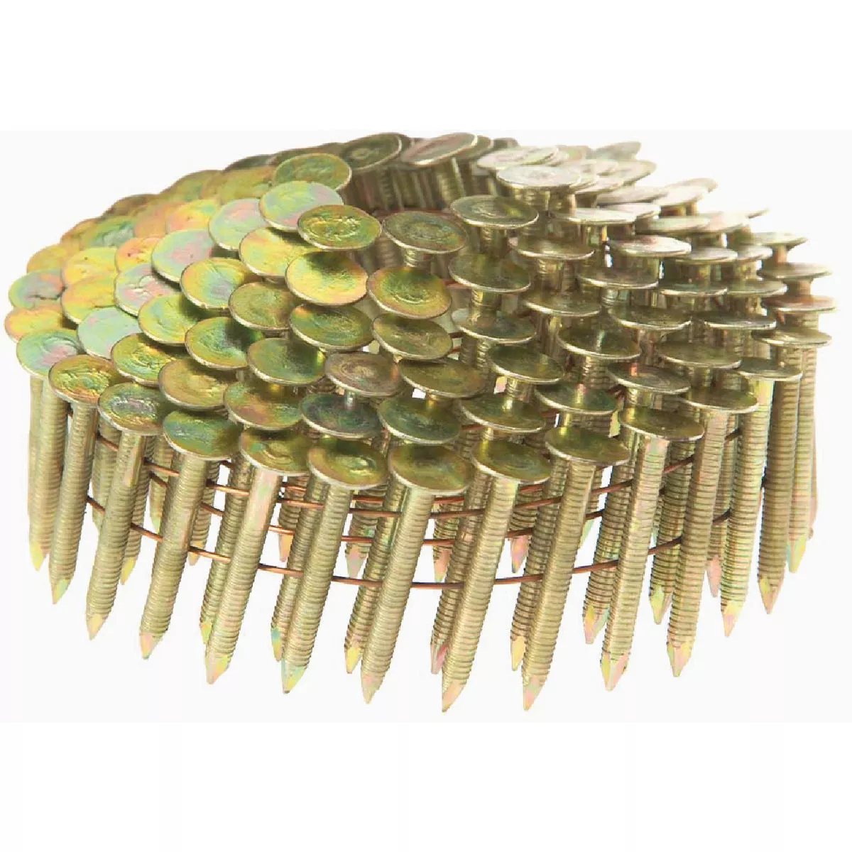 Grip-Rite PrimeGuard Max 15 Degree Wire Weld Electrogalvanized Coil Roofing Nail, 7/8 In. (7200 Ct.)-